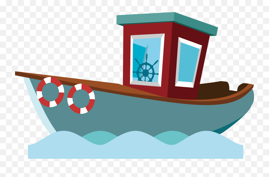 Fisherman Clipart Watercraft Fisherman - Imagem De Barco Png Emoji,Boat Gun Gun Boat Emoji