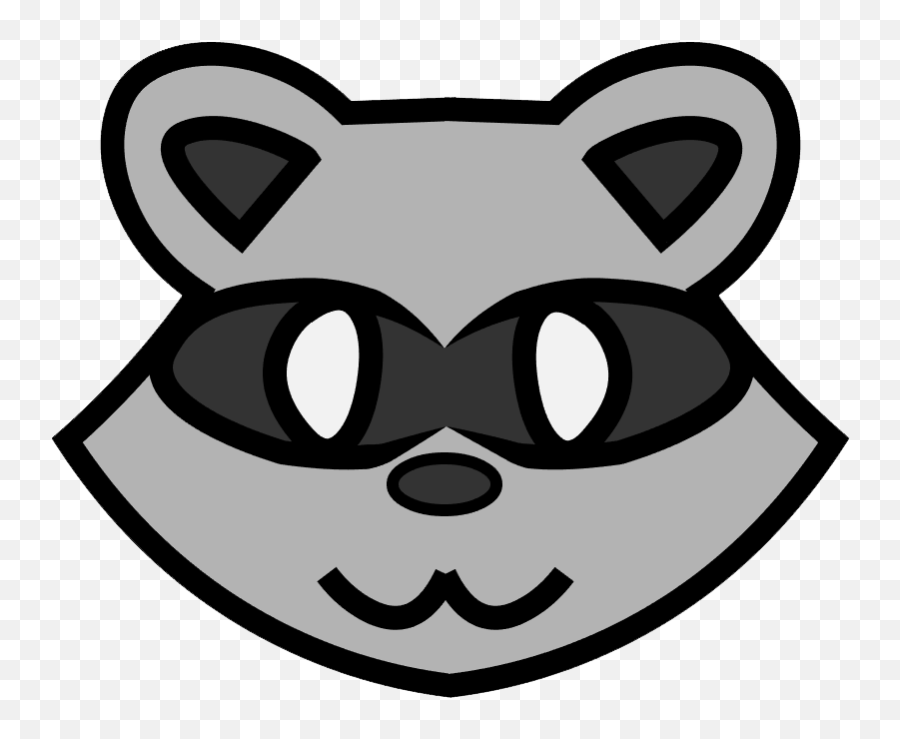 Cartoon Emoji,Raccoon Emoji