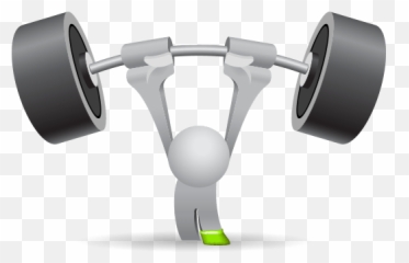 Barbell Transparent Animated Picture - Robust Animation Emoji,Barbell Emoji