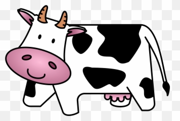 Cow Clip Art Free Cartoon - Emoji
