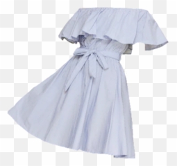 Dress Outfit Aesthetic Blue - Pattern Emoji