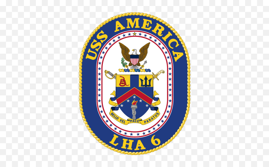 Uss America Lha - Uss America Lha 6 Crest Emoji,Emoji Meanings Two Hands