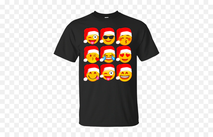 Laughing Santa Hat Emoji Christmas T - Stop Calling My Dad I M Trying To Watch Youtube,Men's Emoji Shirt