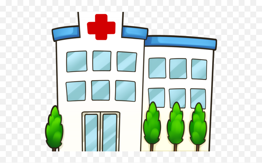 Hospital Clipart Carton - Hospital Clipart Emoji,Hospital Emoji