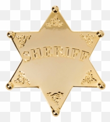 Sheriff Badge Png Background Image - Emoji