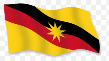 Li Xiao - Sarawak Flag No Background Emoji,Dr Flag Emoji