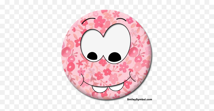 Best U0026 Beautiful Pink Smiley Badge Smiley Symbol - Heart Emoji,Beautiful Emoticon