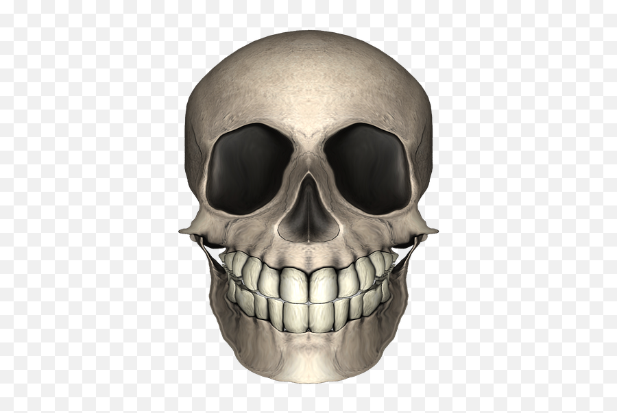 Skull Gothic Grinning - Skull Emoji,Grim Reaper Emoji