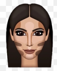 Makeup Emoji Saubhaya - Kim Kardashian
