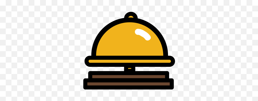 Bellhop Bell Emoji - Bell Emoji,Emoji Bell Line