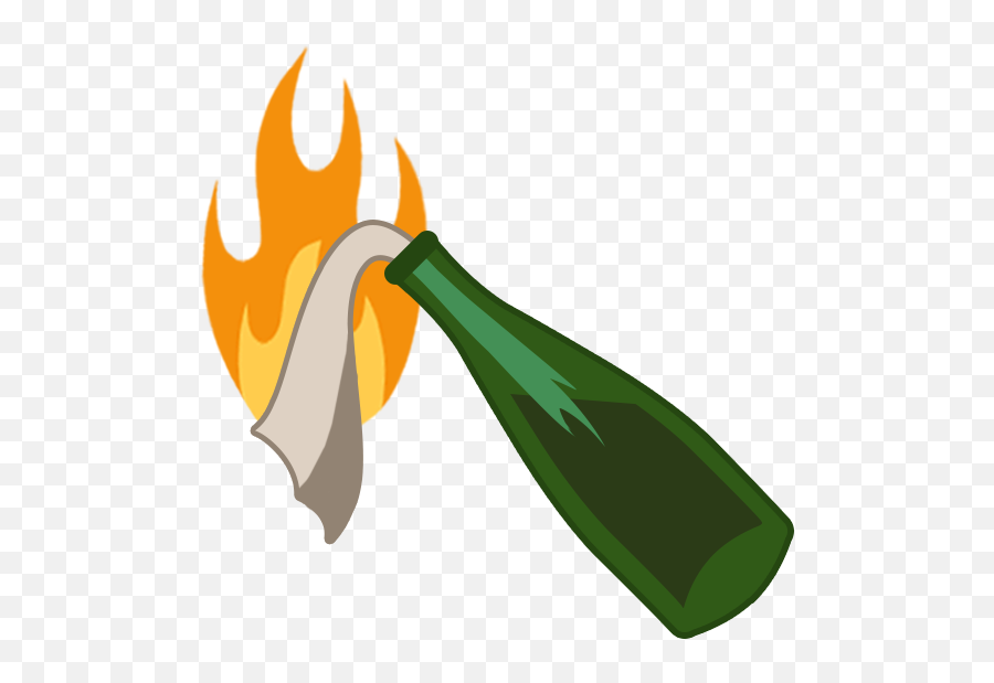 Other Emoji - Molotov Cocktail Emoji,Juice Emoji