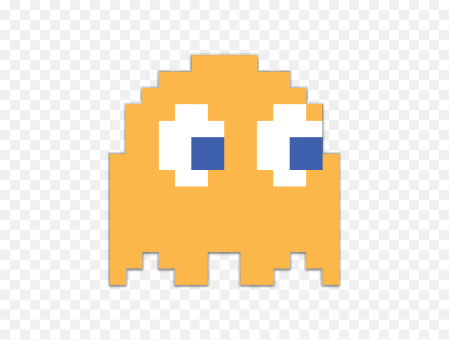 Pacman Ghost Png - Transparent Pacman Ghost Png Emoji,Pac Man Emoji