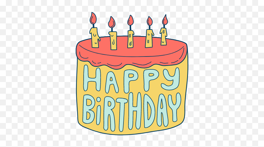 Basic Mail Graphic - Birthday Cake Graphic Emoji,Birthday Cake Emoticon Facebook