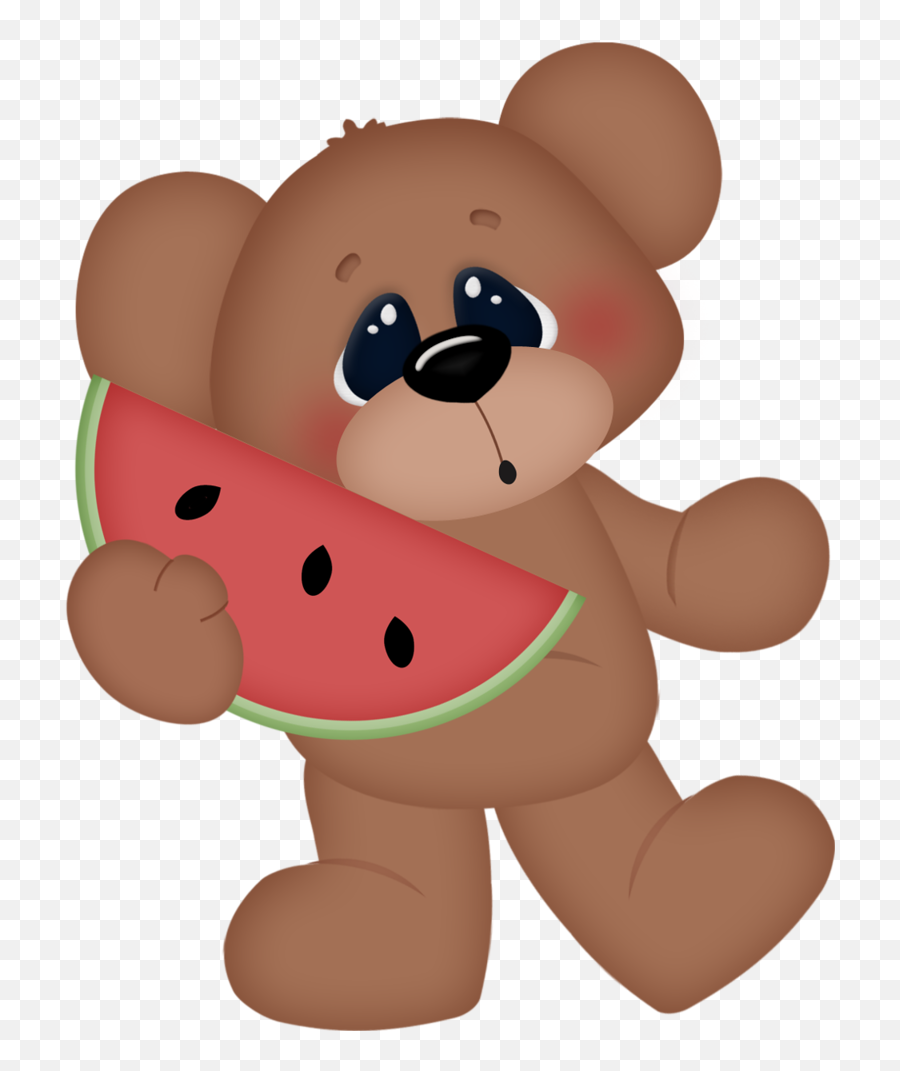 Teddy Bearsu0027 Picnic Clip Art - Bear Png Download 7791024 Imagenes De Ositos Tiernos Animados Emoji,Emoji Teddy Bears