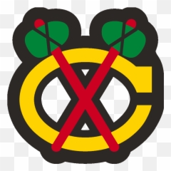 Iphone 5 Sports Walls - Chicago Blackhawks Alternate Logo Emoji