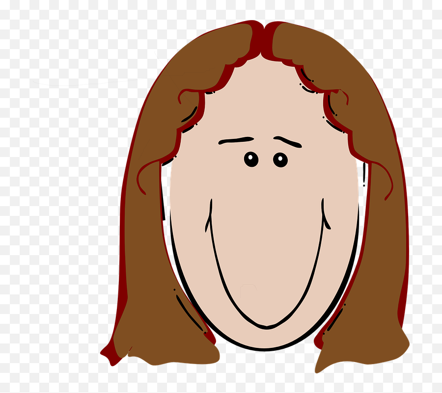 Free Joyful Happy Vectors - Woman Cartoon Hair Png Emoji,Party Hat Emoji