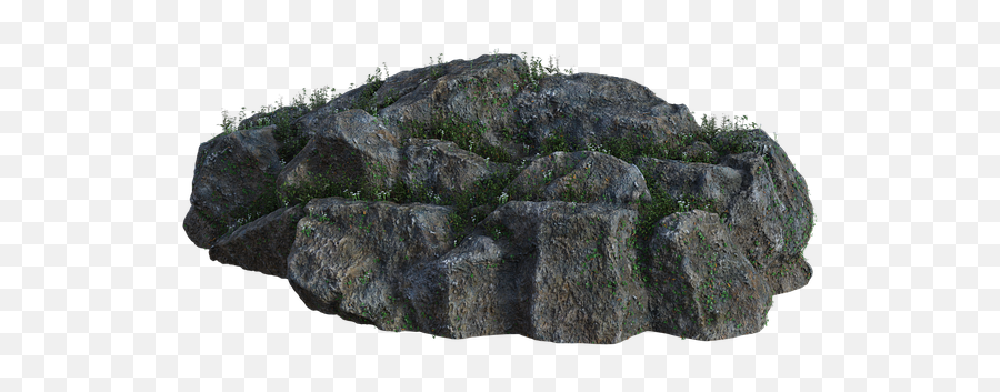 Rocks Grass Stones - Outcrop Emoji,Rock Climbing Emoji