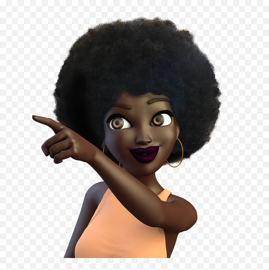 Napturalista Moji - African American Black Girls Emoji,Black Girl Emoji App