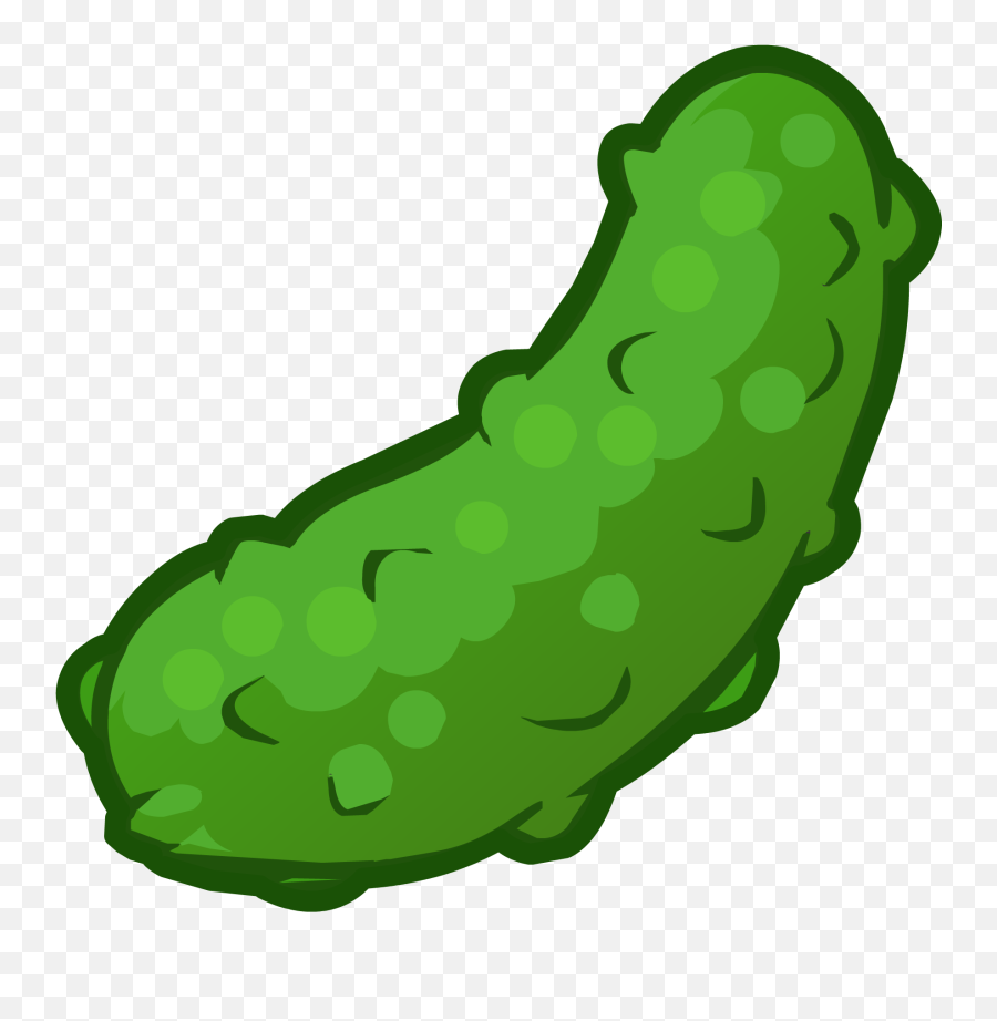 Dill Pickle Clipart - Pickle Clipart Emoji,Pickle Emoticon