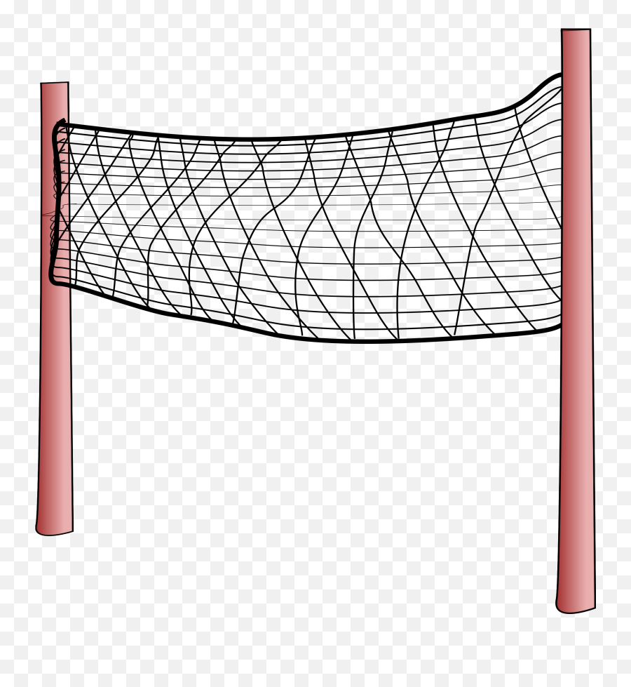 Volleyball Net Vector Clipart Image - Net Clipart Emoji,How To Type Emojis On Youtube