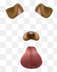 Programming Snapchat - Dog Filter Png Emoji