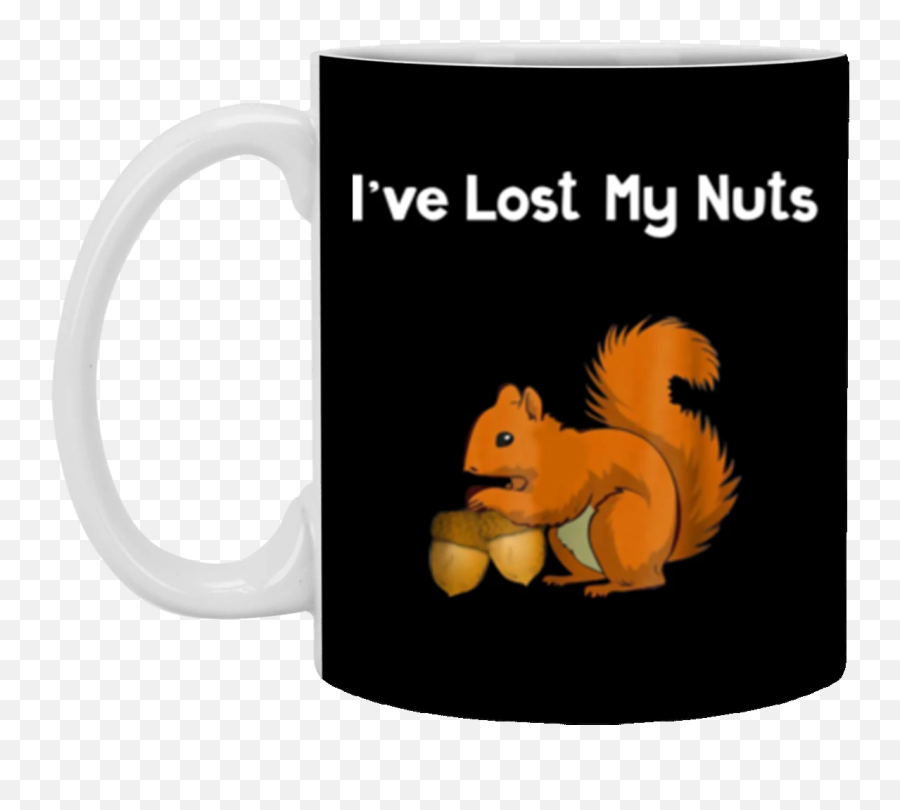 Funny Vasectomy Ive Lost My Nuts - Mug Emoji,Squirrel Emoji