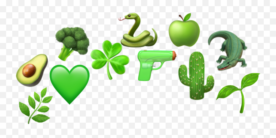 Emoji Emojis Green Greenemoji Crown Idk Italy - Green Emoji Crown Png,Green Emojis