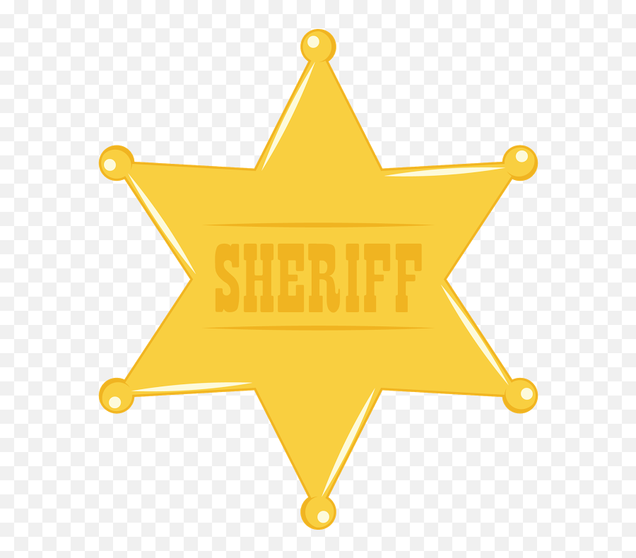 Svg Star Deputy Transparent Png - Clip Art Emoji,Sheriff Emoji