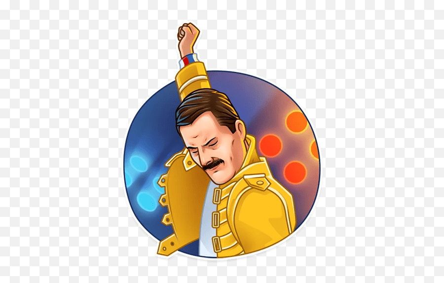 U200d Singer Stickers For Whatsapp - Wastickerapps U2013 Apps On Freddie Mercury Telegram Sticker Emoji,David Bowie Emoji