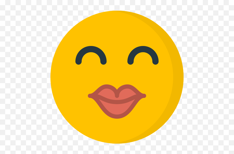Kiss Png Icon - Icon Emoji,Emoji Kissing