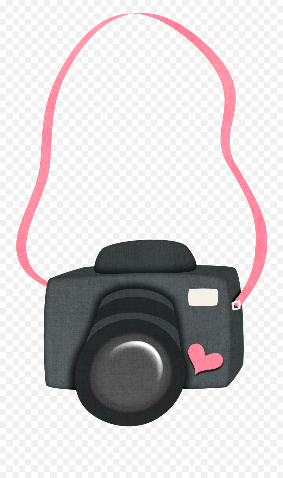 Smiley Clipart Camera Smiley Camera - Camera With Strap Clipart Png Emoji,Camera Emoticon
