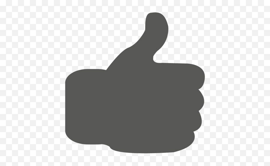 Thumbs Up Clipart Transparent - Shadow Emoji,Emoticons Thumbs Up