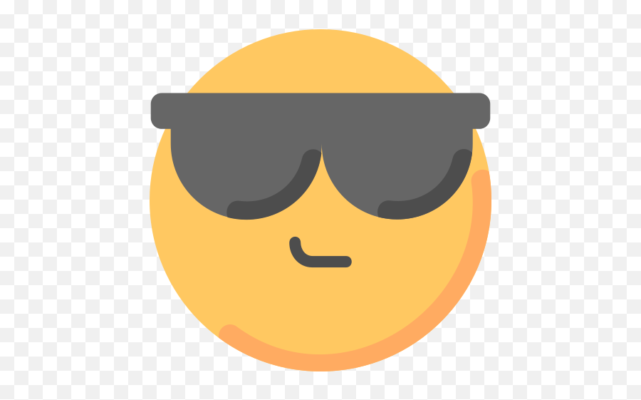 Cool - Smiley Emoji,Goggles Emoji