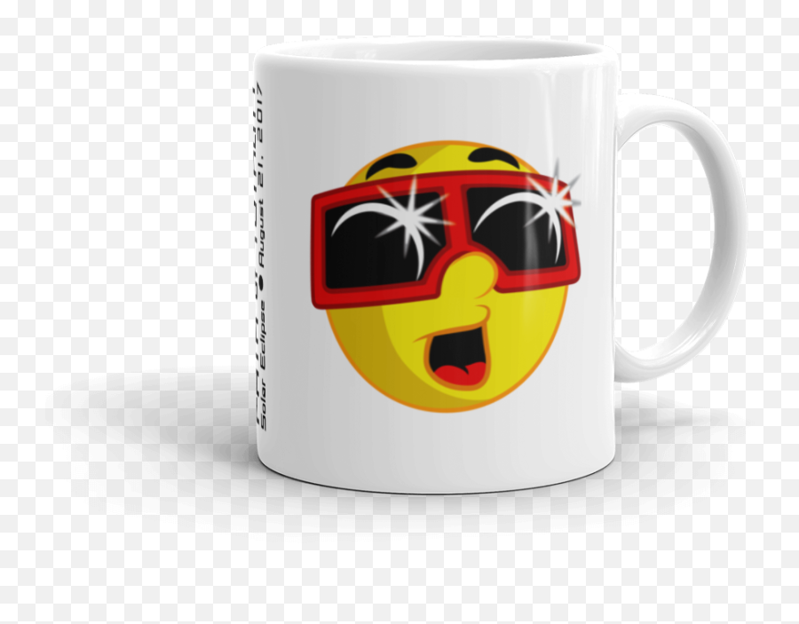 Emoji E Eclipse Glasses Path Of - Mug,Coffee Emoji Png