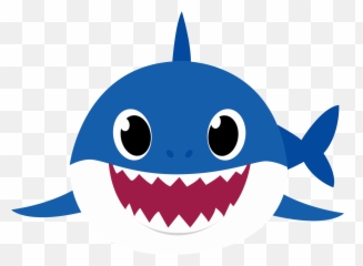 Daddy Shark Png 02 - Vector Baby Shark Png Emoji,Shark Emojis