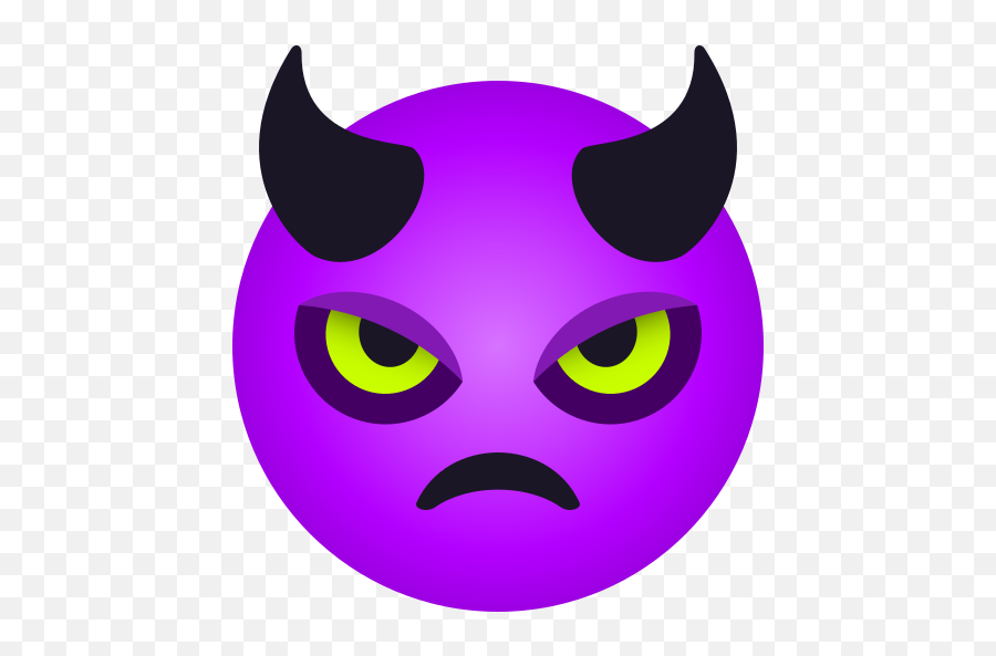 Emoji Angry Devil Face Horns To Copy Paste Wprock - Devil,Cat With Heart Emoji
