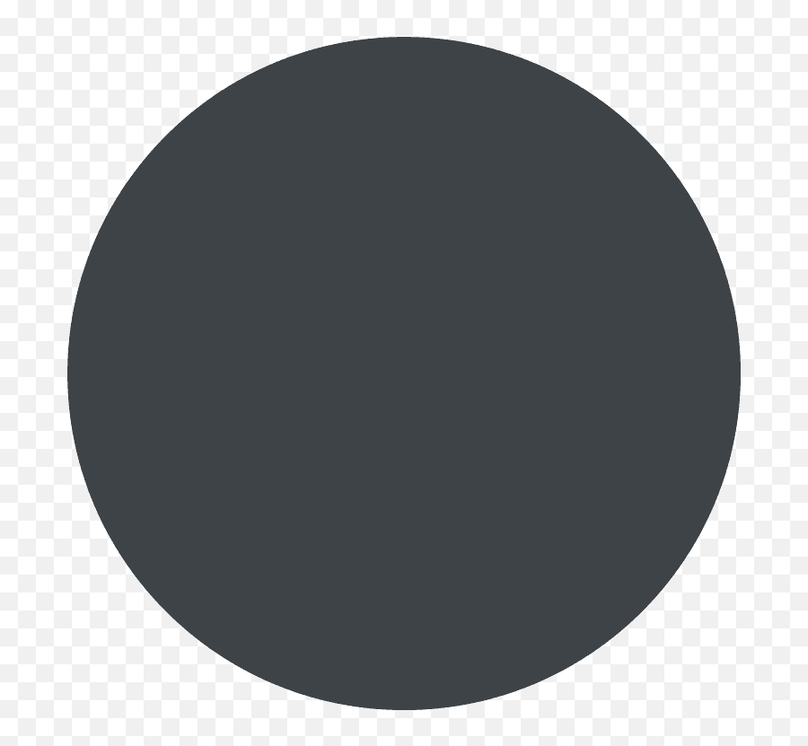 Black Circle Emoji Clipart Free Download Transparent Png - Gray Png Circle,Blue Circle Emoji
