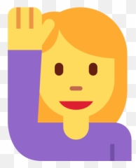 Hand Up Emoji Meaning With Pictures - Support Emoji,Raised Hands Emoji