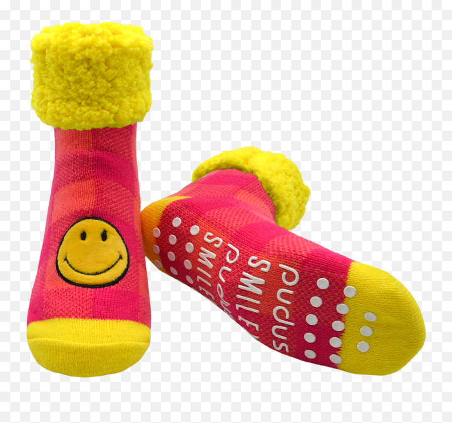 Pudus X Smiley - Soft Emoji,Emoticon Slippers