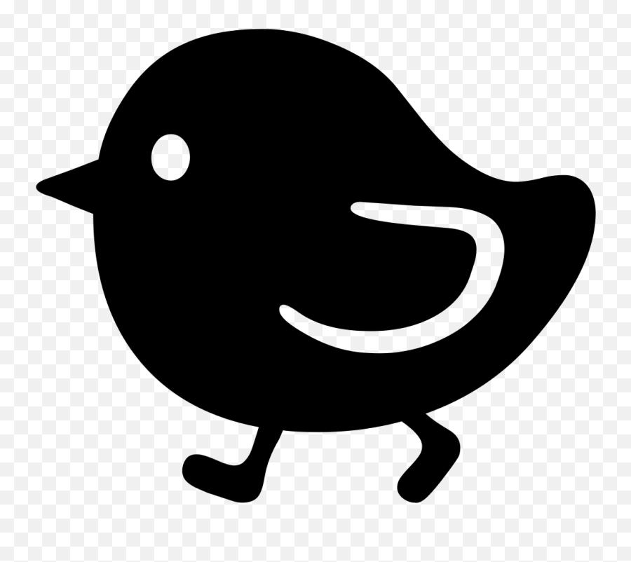 Android Emoji 1f424 - Emoji,Black Bird Emoji
