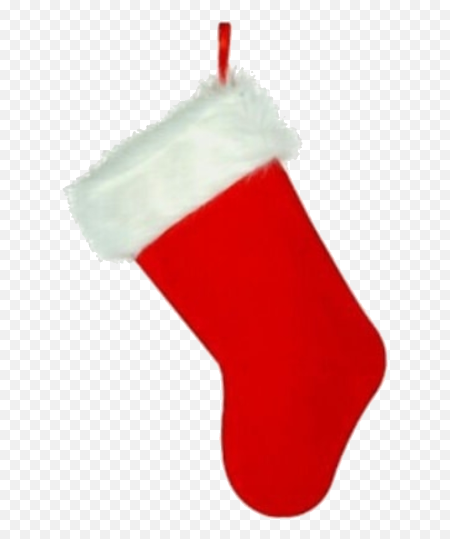 Christmas Socks Picsmas Red Sticker - Girly Emoji,Christmas Stocking Emoji