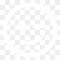 White Wink Icon - Schlaflos Im Sattel Emoji