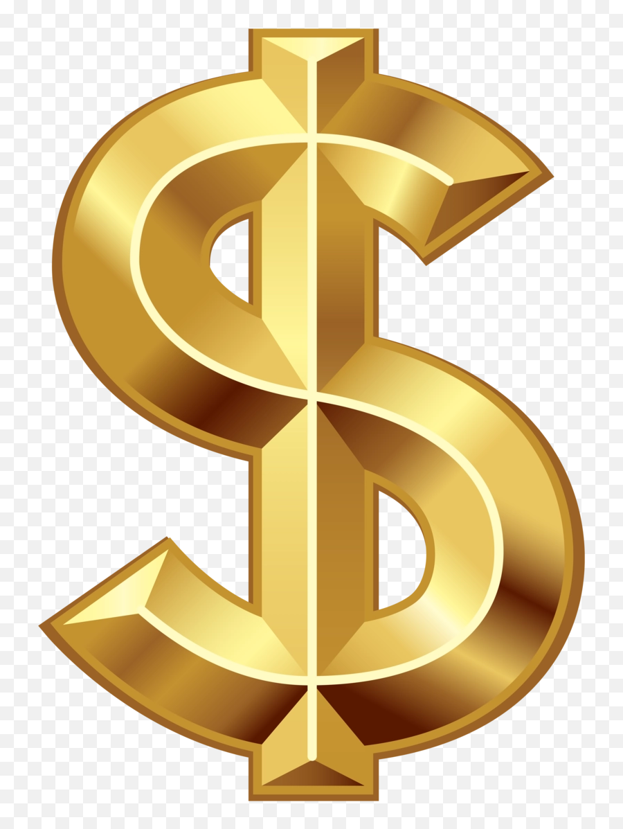 Symbol Dollar Sign States Currency - Golden Dollar Sign Emoji,Emoji Currency