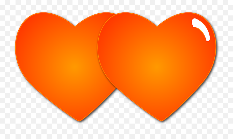Free Orange Heart Heart Images - Orange Heart Emoji,Color Emotions Meanings