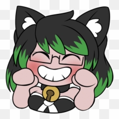 Earwiggle Animated Emoji Kdhynamo - Cartoon,Headpat Emoji