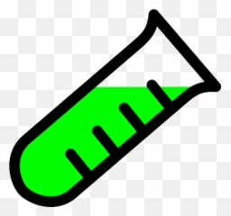 Tube Test Lab - Clip Art Science Beakers Emoji
