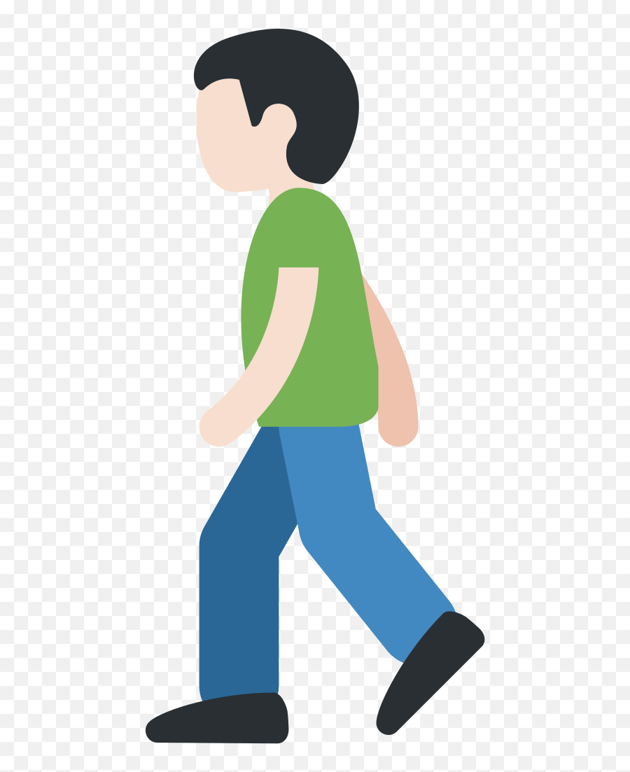 Twemoji2 1f6b6 - Cartoon Person Walking Png Emoji,Scroll Emoji - free  transparent emoji 
