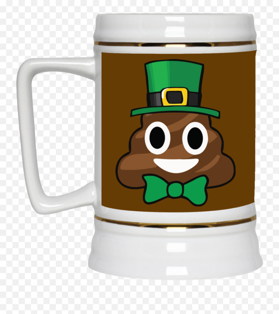 Leprechaun Poop Emoji Funny St - Mug,Leprechaun Emoji
