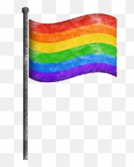 Rainbow Flag Gif - Gay Flag Png Gif Emoji,Lgbt Flag Emoji