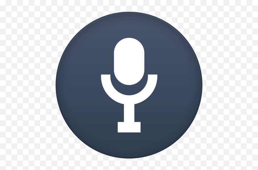 Mic Icon - Microphone Icon Png Circle Emoji,Mic Emoji Png